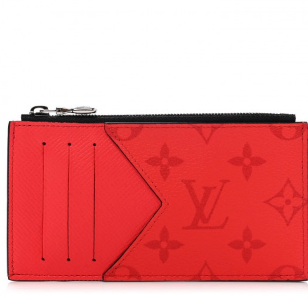 Louis Vuitton Taigarama in Fire red, authentic